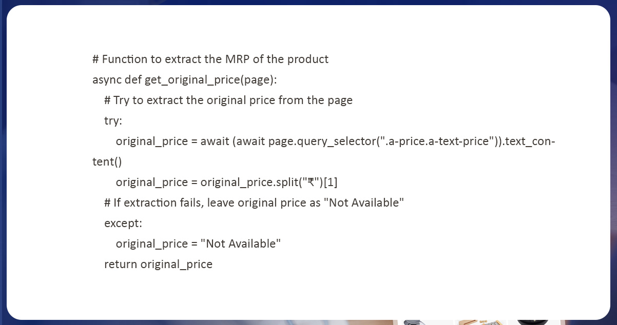 Products-MRP-Extraction